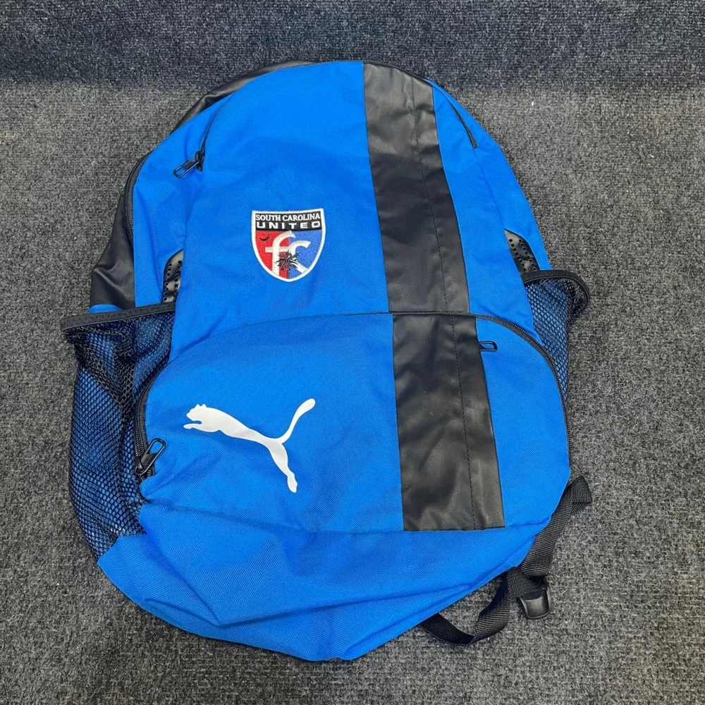 Puma 077017-02 South Carolina United FC Premier Club Blue/Black‎ Soccer Backpack